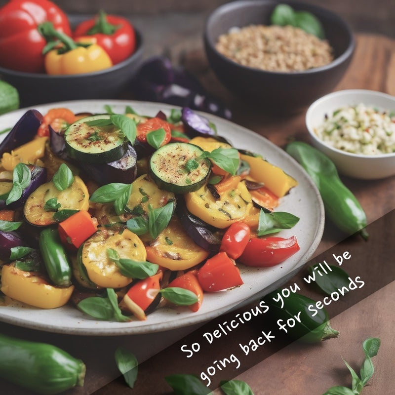 Chargrilled Vegetables With Aniseed Myrtle & Basil NEW.jpg__PID:ac4f0294-1eb9-4a8e-831b-5d9c714e7279