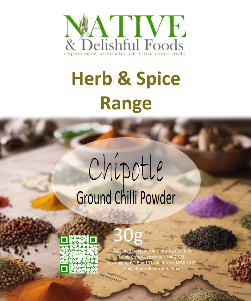 Chipotle Ground - Chilli Powder 30g