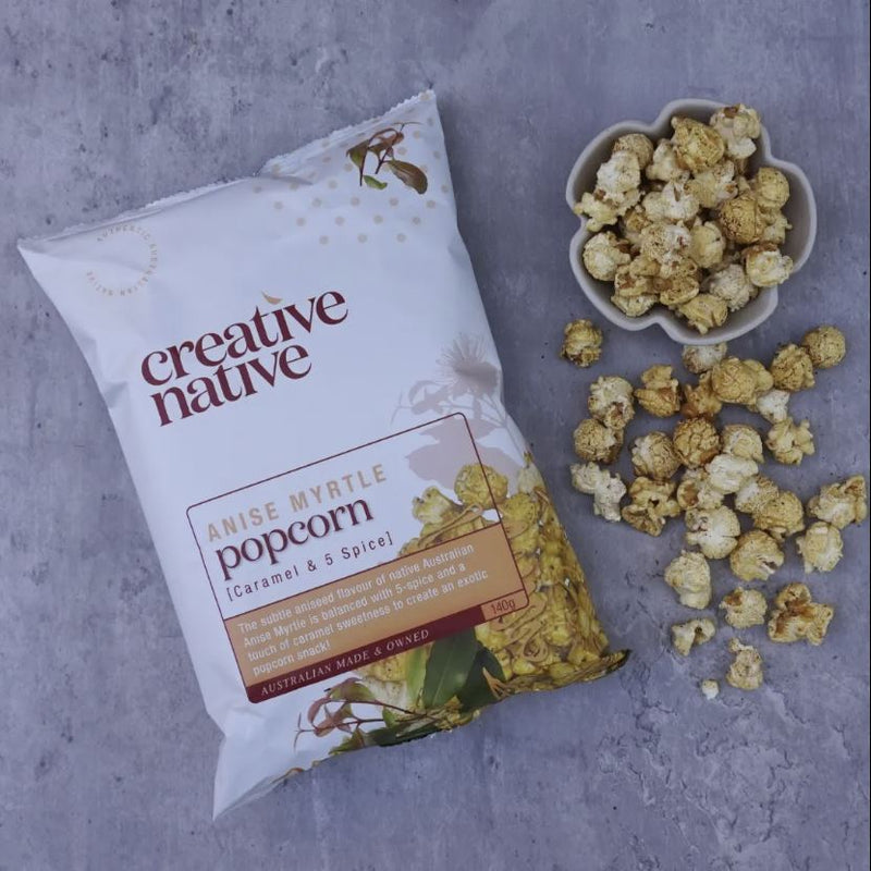 Popcorn Anise Myrtle 5 Spice 140g